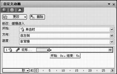 调整幻灯片的动画速度